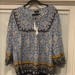 Boho flowy blouse beautiful colors